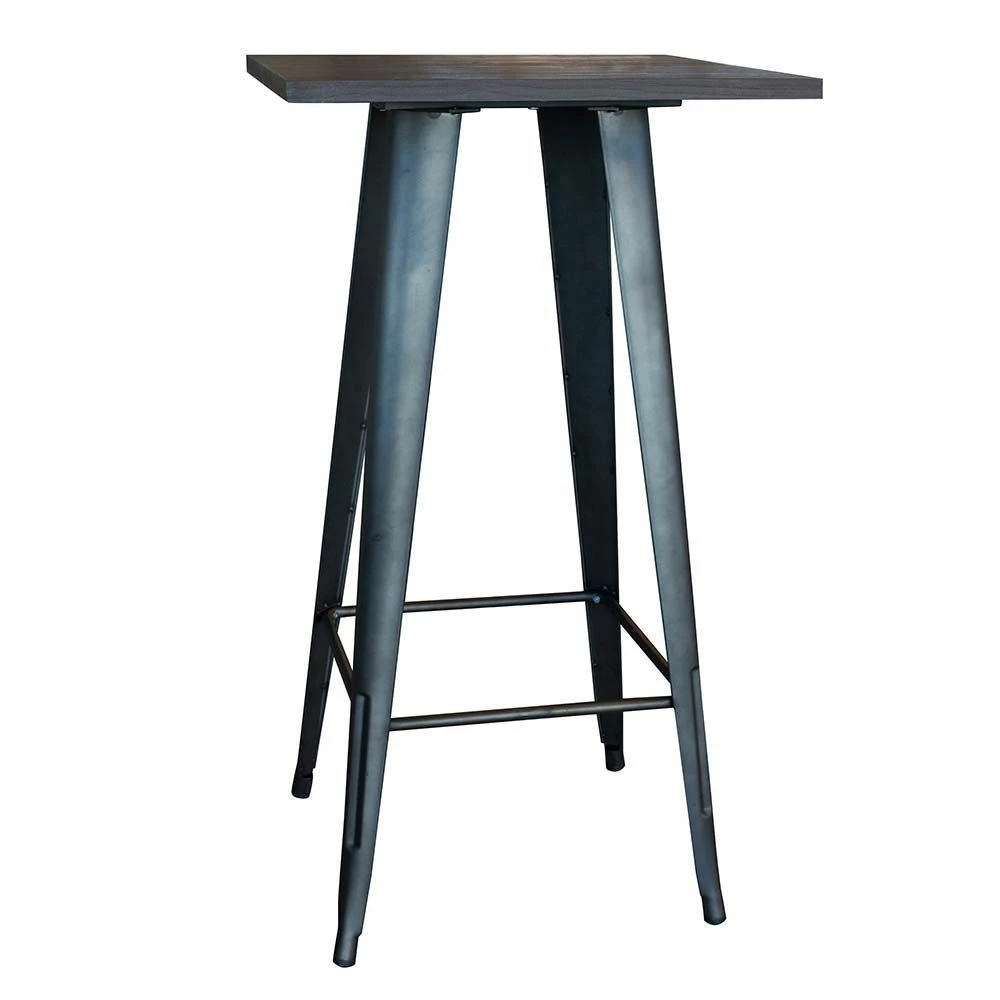 Brand new ๐ AmeriHome Loft Metal Pub Table With Wood Top โจ 6 Brand new ๐ AmeriHome Loft Metal Pub Table With Wood Top โจ - Image 4