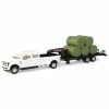 Top 10 🔔 Ertl Ford F350 Pickup With Gooseneck Trailer And 10 Bales 🤩
