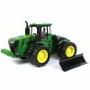 Deals 😀 John Deere 9620R 4WD Tractor With Duals, Blade, Lights And Sound 1:16 🎁
