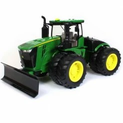 Deals 😀 John Deere 9620R 4WD Tractor With Duals, Blade, Lights And Sound 1:16 🎁 -Home & Toys Online store 0006822 3