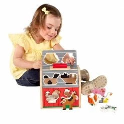 New ✔️ Melissa & Doug Take Along Sorting Barn 🛒 -Home & Toys Online store 0012833 5