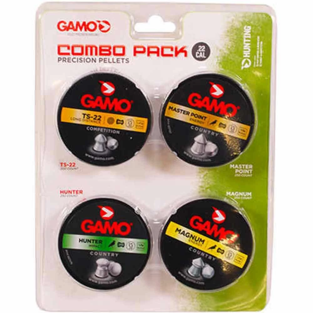 Budget โญ Gamo Assorted Combo .22 Cal. Pellets ๐ 3 Budget โญ Gamo Assorted Combo .22 Cal. Pellets ๐