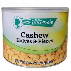 Brand new 🎁 Eillien'S Cashew Halves & Pieces Tin - 34 Oz. 👏
