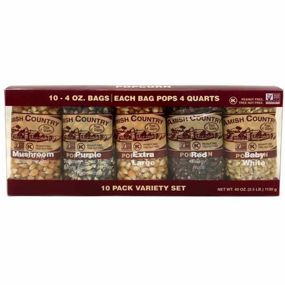 Cheapest ๐ฅฐ Amish Country Popcorn Popcorn Variety Set - 10 Pack ๐ 3 Cheapest ๐ฅฐ Amish Country Popcorn Popcorn Variety Set - 10 Pack ๐