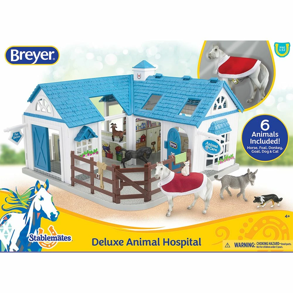 Hot Sale ๐ฅ Breyer Deluxe Animal Hospital ๐ 3 Hot Sale ๐ฅ Breyer Deluxe Animal Hospital ๐