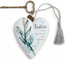 Cheapest 🎉 Demdaco Sisters Bond/Strong Art Heart 😉