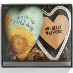 Flash Sale ๐ฏ Demdaco Sunshine Art Heart Keeper ๐