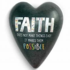 New 😀 Demdaco Faith Art Heart Keeper 🎉