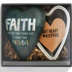 New 😀 Demdaco Faith Art Heart Keeper 🎉 -Home & Toys Online store 0025187 3