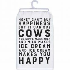 Cheap 😀 Primitives By Kathy Can Buy Cows Dish Towel 🧨