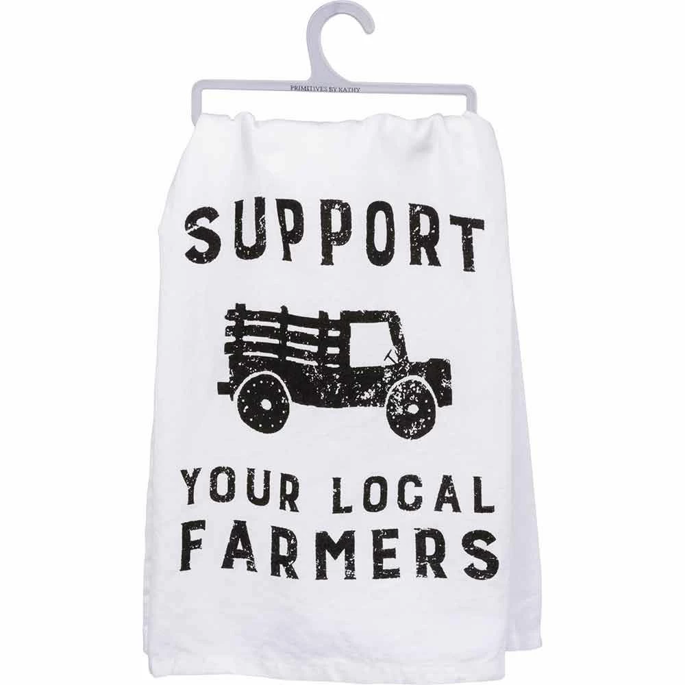 Promo ๐ Primitives By Kathy Local Farmers Dish Towel ๐ 3 Promo ๐ Primitives By Kathy Local Farmers Dish Towel ๐