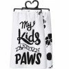 Cheap 🔔 Primitives By Kathy Kids Have Paws Dish Towel ⌛