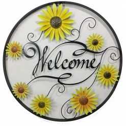 New ✨ Backyard Expressions Daisy Welcome Wheel - Yellow 😉