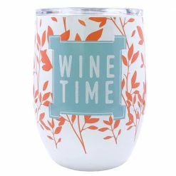 Flash Sale 👏 Mary Square Stainless Tumbler Wine Time 🔥