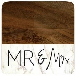 Best Sale 😍 P. Graham Dunn Coaster Set - Mr & Mrs ✔️