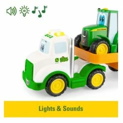 Hot Sale 🛒 John Deere Lights And Sounds Farmin' Friends Toy Hauling Set 🤩 -Home & Toys Online store 0039608 1