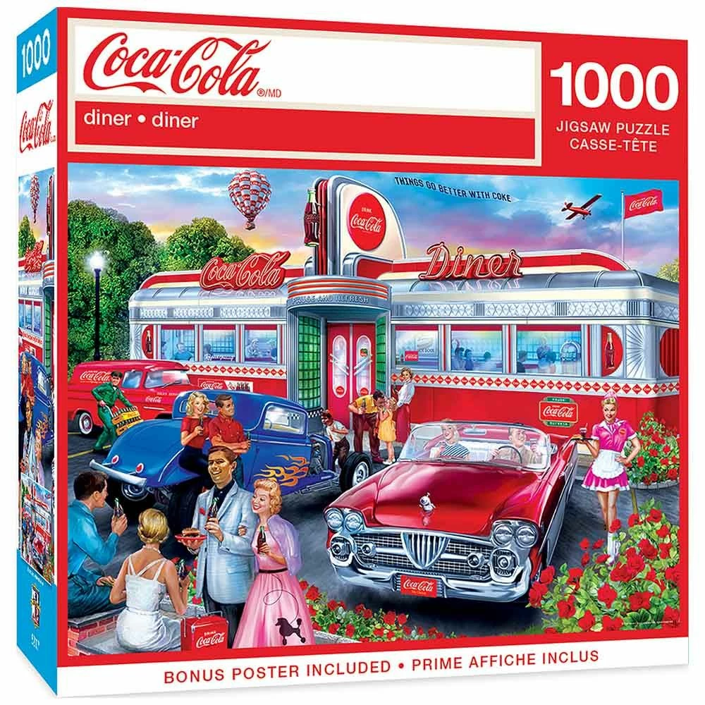 Best Pirce ๐ Masterpieces Coca-Cola 1000PC Assortment ๐ 4 Best Pirce ๐ Masterpieces Coca-Cola 1000PC Assortment ๐ - Image 2