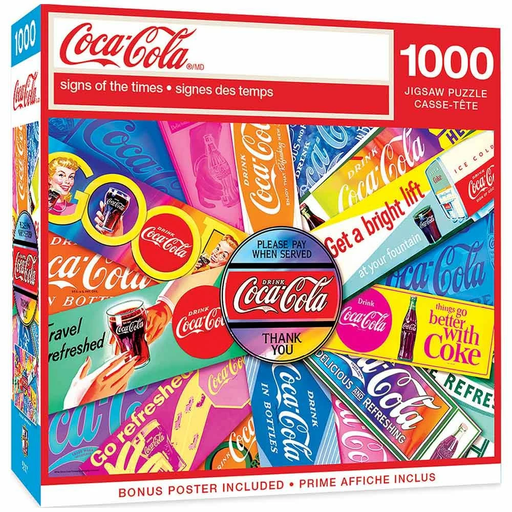 Best Pirce ๐ Masterpieces Coca-Cola 1000PC Assortment ๐ 6 Best Pirce ๐ Masterpieces Coca-Cola 1000PC Assortment ๐ - Image 4