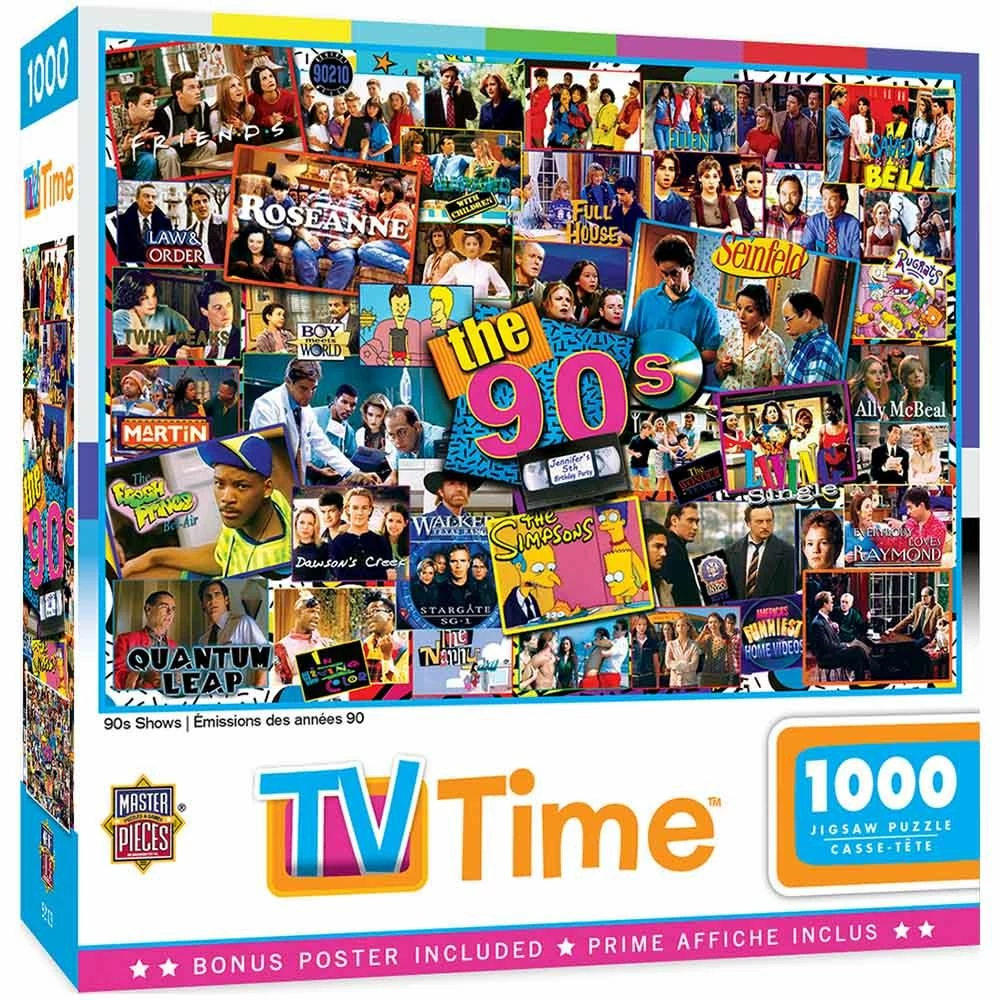 Flash Sale 🛒 Masterpieces Tv Time 1000PC Assortment 🔔 3 Flash Sale 🛒 Masterpieces Tv Time 1000PC Assortment 🔔