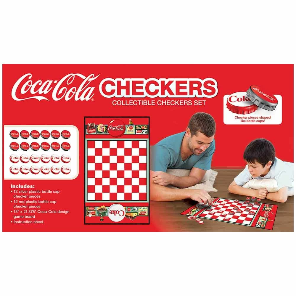 Cheapest ✔️ Masterpieces Coca-Cola Checkers 👍 4 Cheapest ✔️ Masterpieces Coca-Cola Checkers 👍 - Image 2