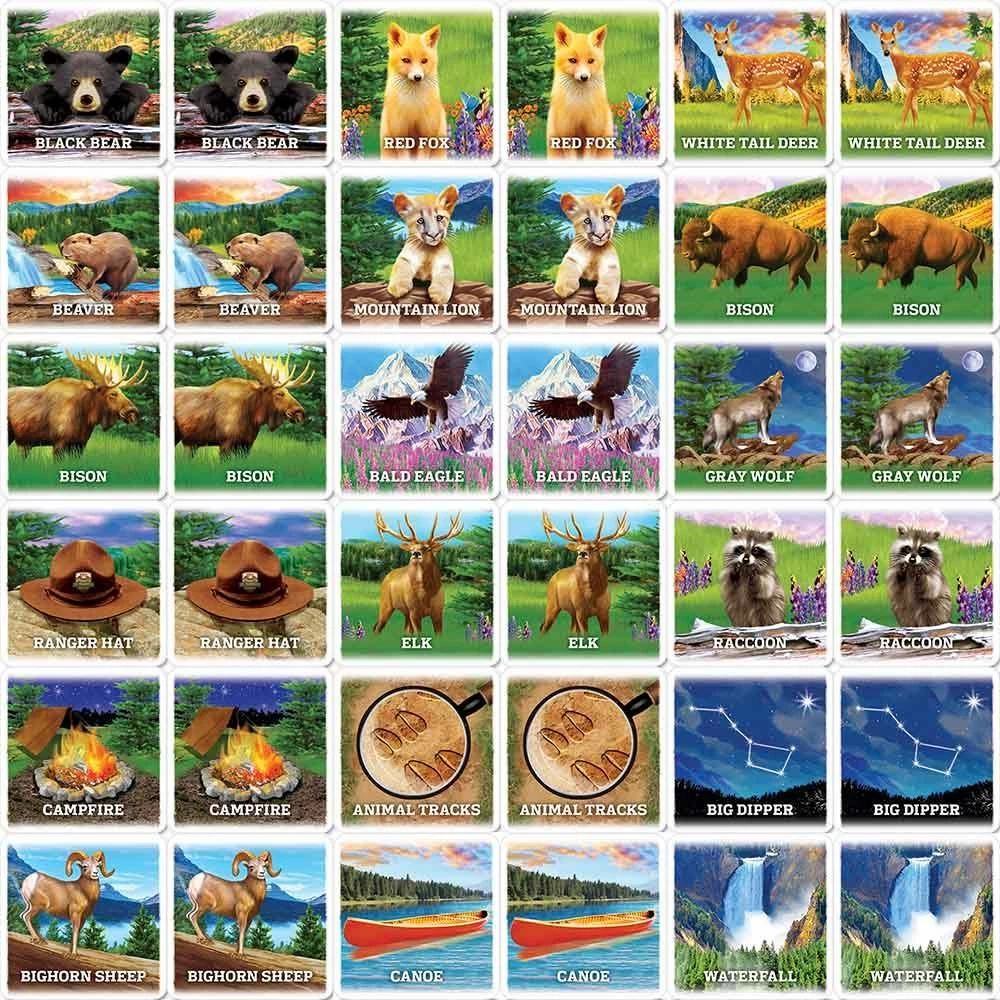 Flash Sale ✨ Masterpieces Jr Ranger National Parks Matching Game ✔️ 5 Flash Sale ✨ Masterpieces Jr Ranger National Parks Matching Game ✔️ - Image 3