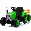 Promo ⭐ Best Ride On Cars Farm Tractor With Trailer - 12V 😀