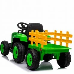 Promo ⭐ Best Ride On Cars Farm Tractor With Trailer - 12V 😀 -Home & Toys Online store 0040934 3