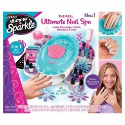 Outlet 😉 Cra-Z-Art Shimmer 'N Sparkle Ultimate Nail Spa ⌛ -Home & Toys Online store 0041178 2