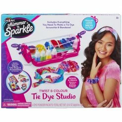 Best Sale 😍 Cra-Z-Art Shimmer 'N Sparkle Twist And Color Tye Dye Studio 😉