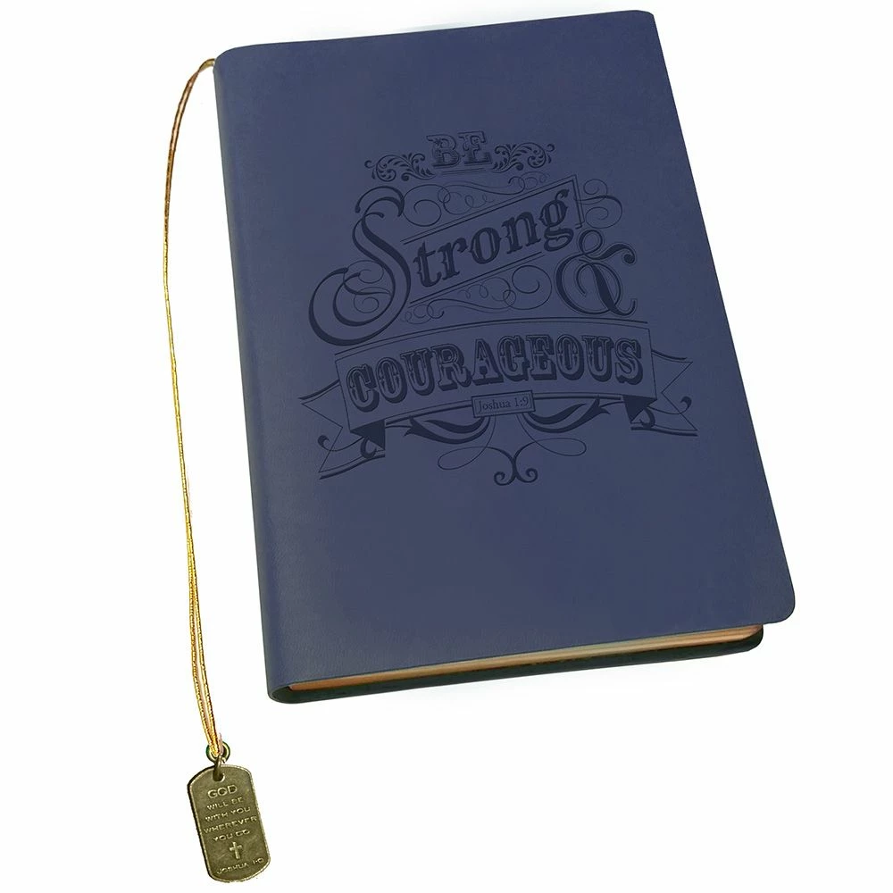 Top 10 ๐ Divinity Boutique Be Strong And Courageous Faux Leather Dangle Journal ๐ 3 Top 10 ๐ Divinity Boutique Be Strong And Courageous Faux Leather Dangle Journal ๐