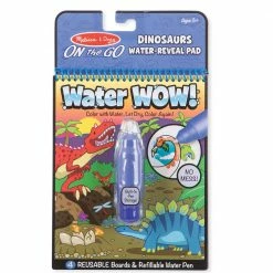Brand new ❤️ Melissa & Doug Water Wow! Dinosaurs Water-Reveal Pad 🤩