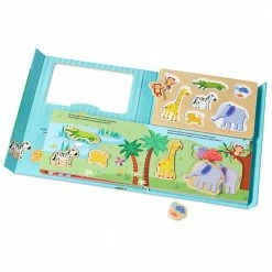 Cheapest 💯 Melissa & Doug Book And Puzzle Play Set: In The Jungle ✨ -Home & Toys Online store 0042312 3