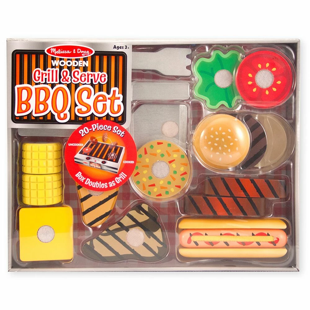 Best Sale ✨ Melissa & Doug Grill And Serve Bbq Set ⌛ 3 Best Sale ✨ Melissa & Doug Grill And Serve Bbq Set ⌛