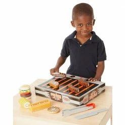 Best Sale ✨ Melissa & Doug Grill And Serve Bbq Set ⌛ 7 Best Sale ✨ Melissa & Doug Grill And Serve Bbq Set ⌛ -Home & Toys Online store 0042316 3