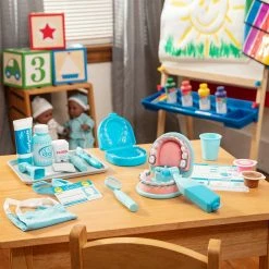 Hot Sale 🤩 Melissa & Doug Super Smile Dentist Play Set 👍 -Home & Toys Online store 0042361 3