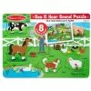Cheap 😉 Melissa & Doug Old MacDonald's Farm Sound Puzzle 🔥 -Home & Toys Online store 0042363 1