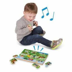 Cheap 😉 Melissa & Doug Old MacDonald's Farm Sound Puzzle 🔥 -Home & Toys Online store 0042363 3