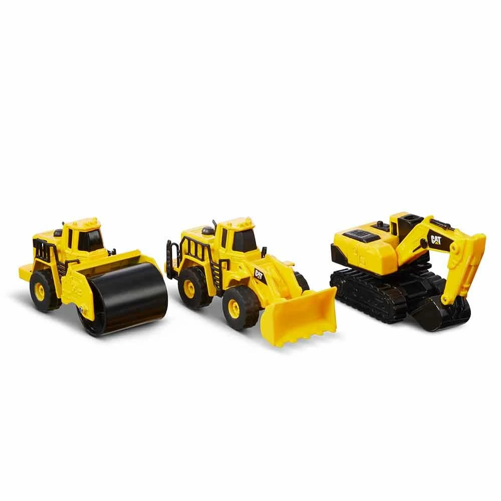 Promo ๐งจ CAT Metal 3pk Wheel Loader, Excavator, And Steam Roller ๐ 6 Promo ๐งจ CAT Metal 3pk Wheel Loader, Excavator, And Steam Roller ๐ - Image 4