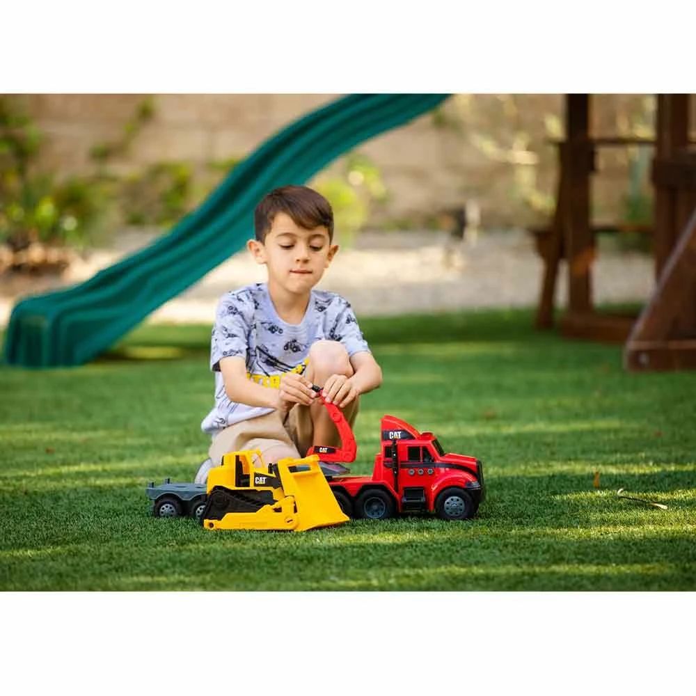 Flash Sale ๐งจ CAT Heavy Mover Fire Truck With Bulldozer ๐ 5 Flash Sale ๐งจ CAT Heavy Mover Fire Truck With Bulldozer ๐ - Image 3