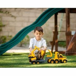 Flash Sale ๐งจ CAT Heavy Mover Fire Truck With Bulldozer ๐ 13 Flash Sale ๐งจ CAT Heavy Mover Fire Truck With Bulldozer ๐ -Home & Toys Online store 0042600 4