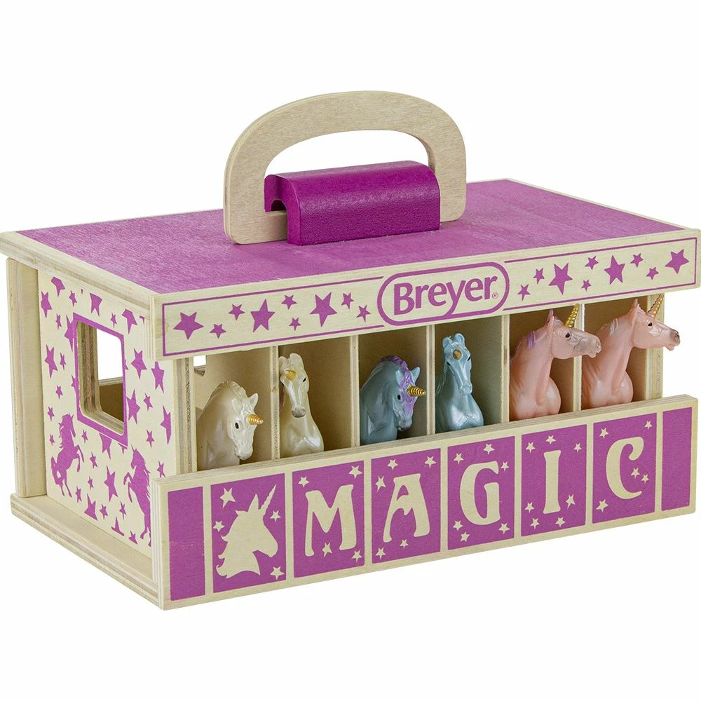 Cheap 👍 Breyer Unicorn Magic Carry Case ⭐ 4 Cheap 👍 Breyer Unicorn Magic Carry Case ⭐ - Image 2