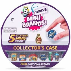 Flash Sale 😍 5 Surprise Mini Brands Series 3 Collectors Case 🎉