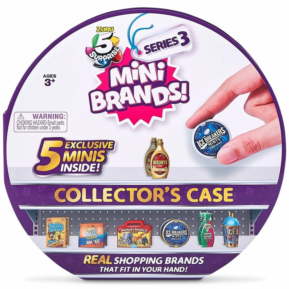 Flash Sale 😍 5 Surprise Mini Brands Series 3 Collectors Case 🎉 3 Flash Sale 😍 5 Surprise Mini Brands Series 3 Collectors Case 🎉