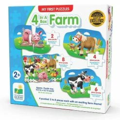 Buy 🎉 The Learning Journey My First Puzzle Set 4-In-A-Box Farm 🎉
