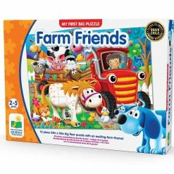 Flash Sale 😀 The Learning Journey My First Big Floor Puzzle Farm Friends 🔥
