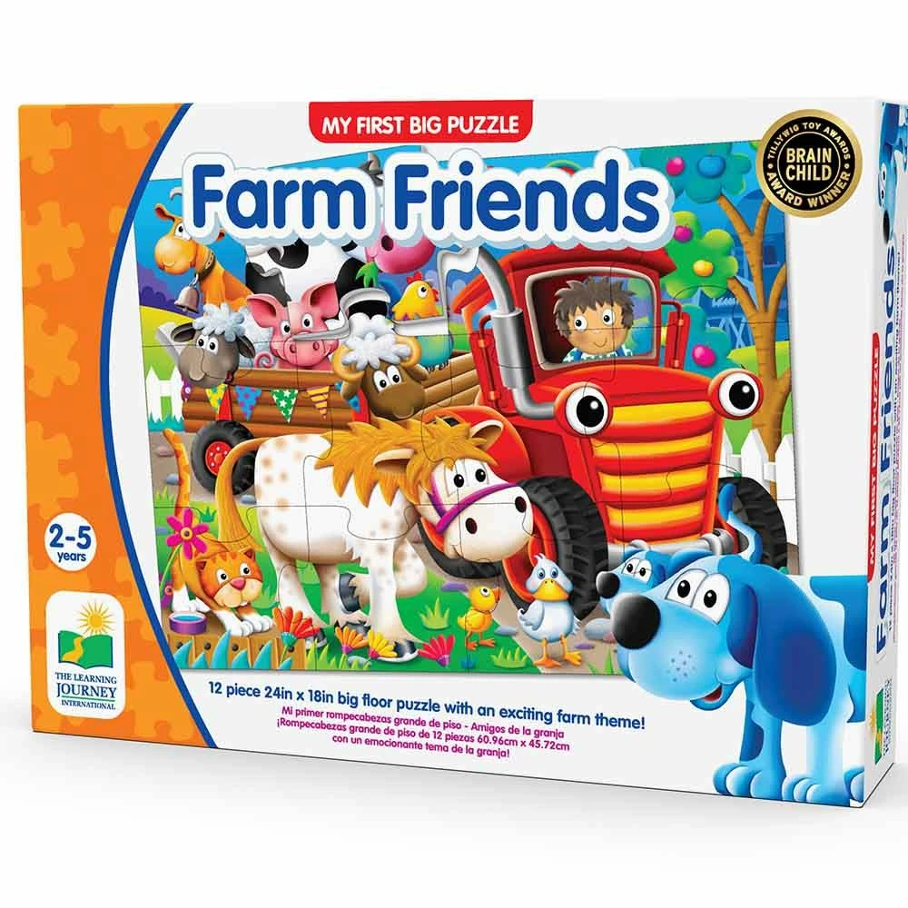 Flash Sale 😀 The Learning Journey My First Big Floor Puzzle Farm Friends 🔥 3 Flash Sale 😀 The Learning Journey My First Big Floor Puzzle Farm Friends 🔥