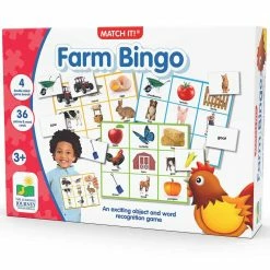 Budget 🤩 The Learning Journey Match It! Farm Bingo ⌛