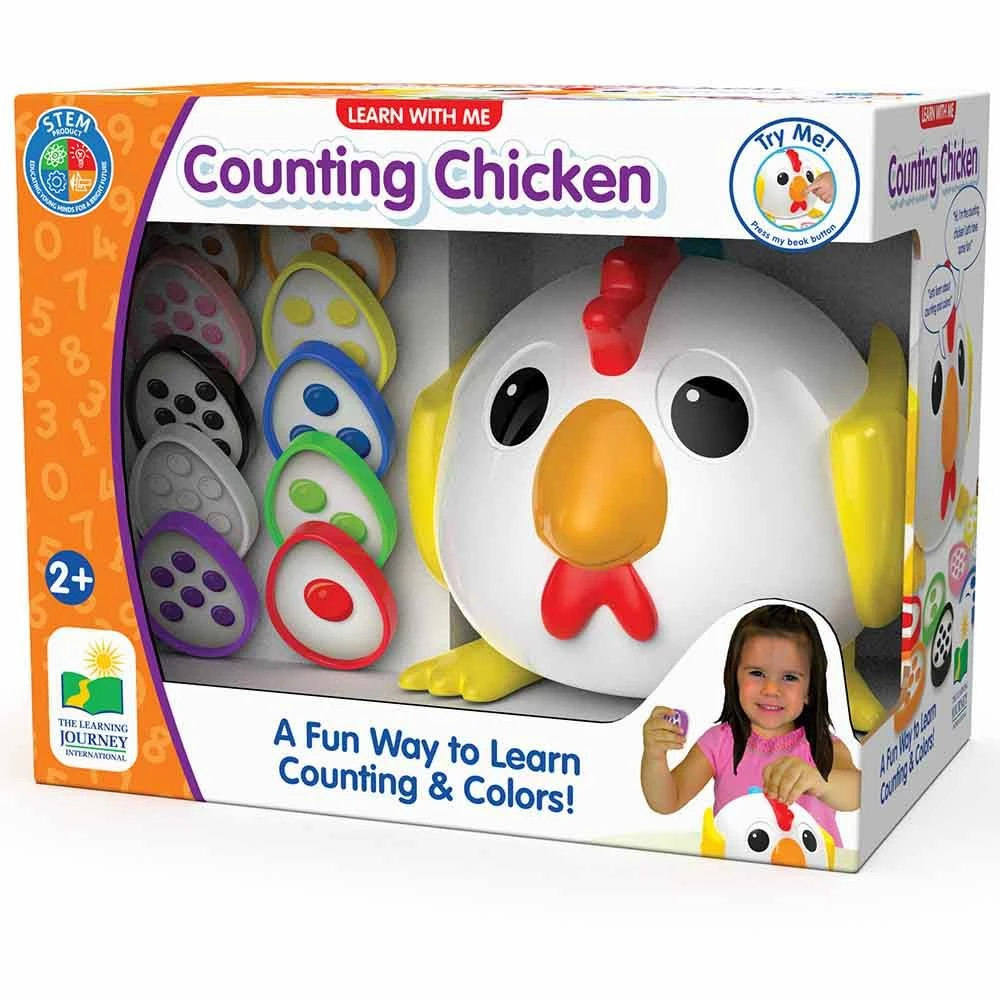 Brand new 👍 The Learning Journey Learn With Me Counting Chicken 🔥 3 Brand new 👍 The Learning Journey Learn With Me Counting Chicken 🔥