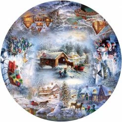 Discount 👍 Springbok Winter Wonderland 500 Piece Puzzle 😍