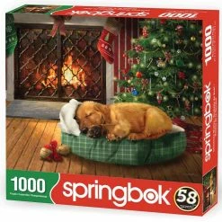 Buy 🛒 Springbok 🎅 Christmas Wishes 1000 Piece Puzzle ⭐
